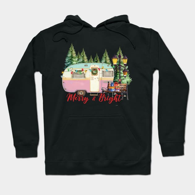 Merry & Bright Hoodie by AdultSh*t